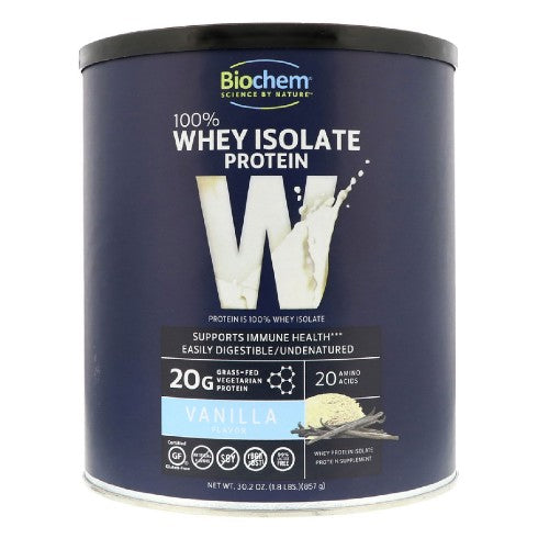 100% Whey Protein, Vanilla - Country Life