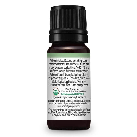 Organic Rosemary Essential Oil - My Village Green