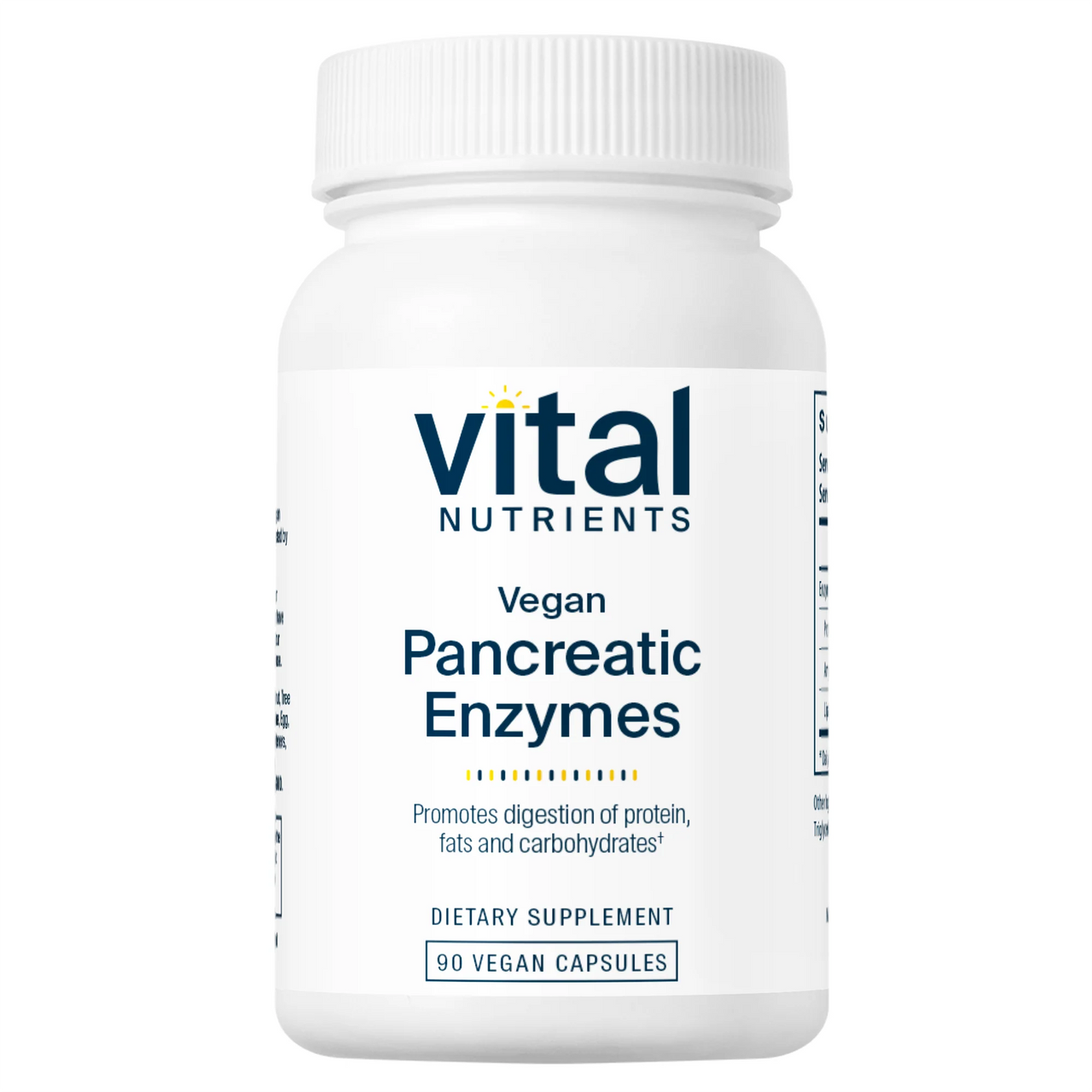 Vegan Pancreatic Enzymes - Vital Nutrients