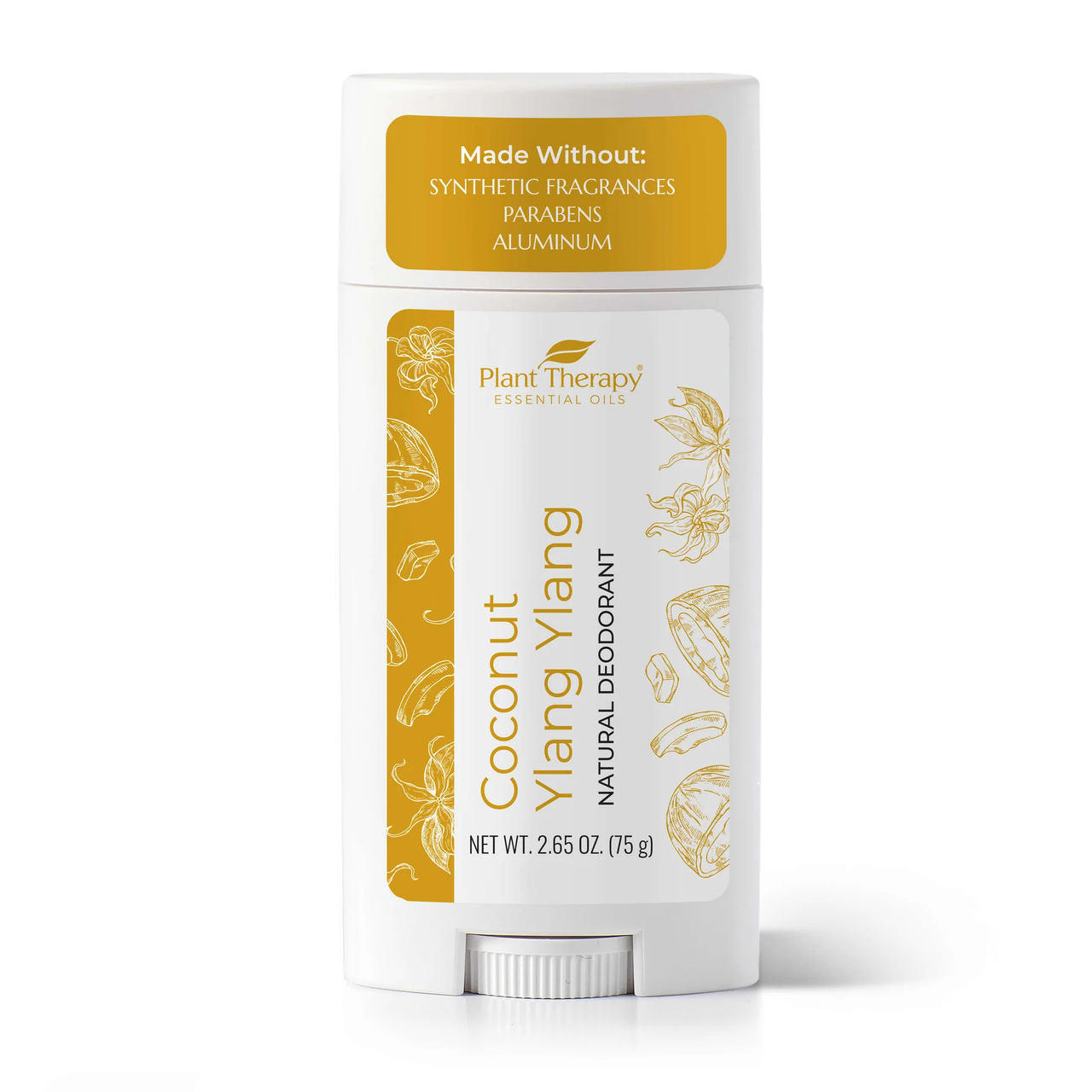 Coconut Ylang Ylang Natural Deodorant - Plant Therapy