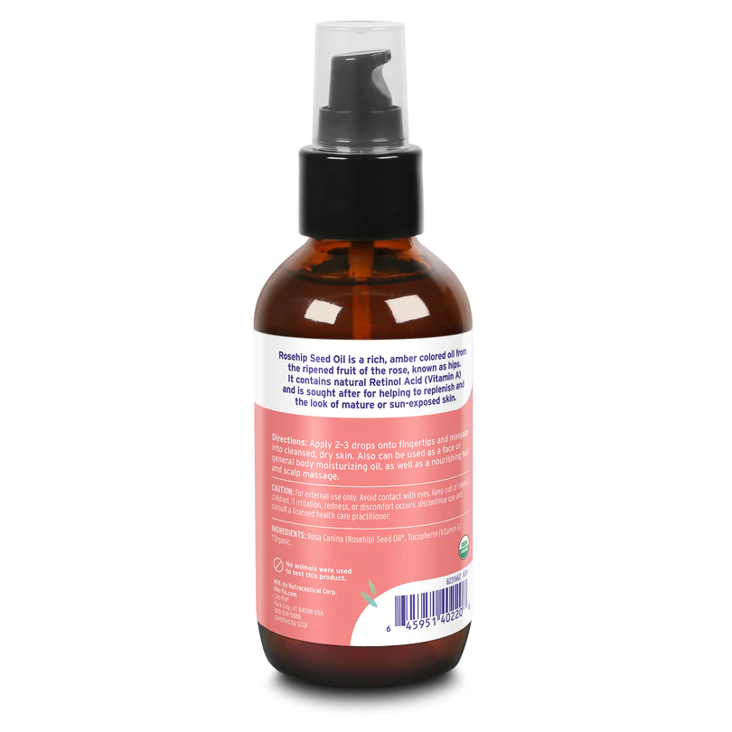 Pure Rosehip Seed Oil - Life-Flo