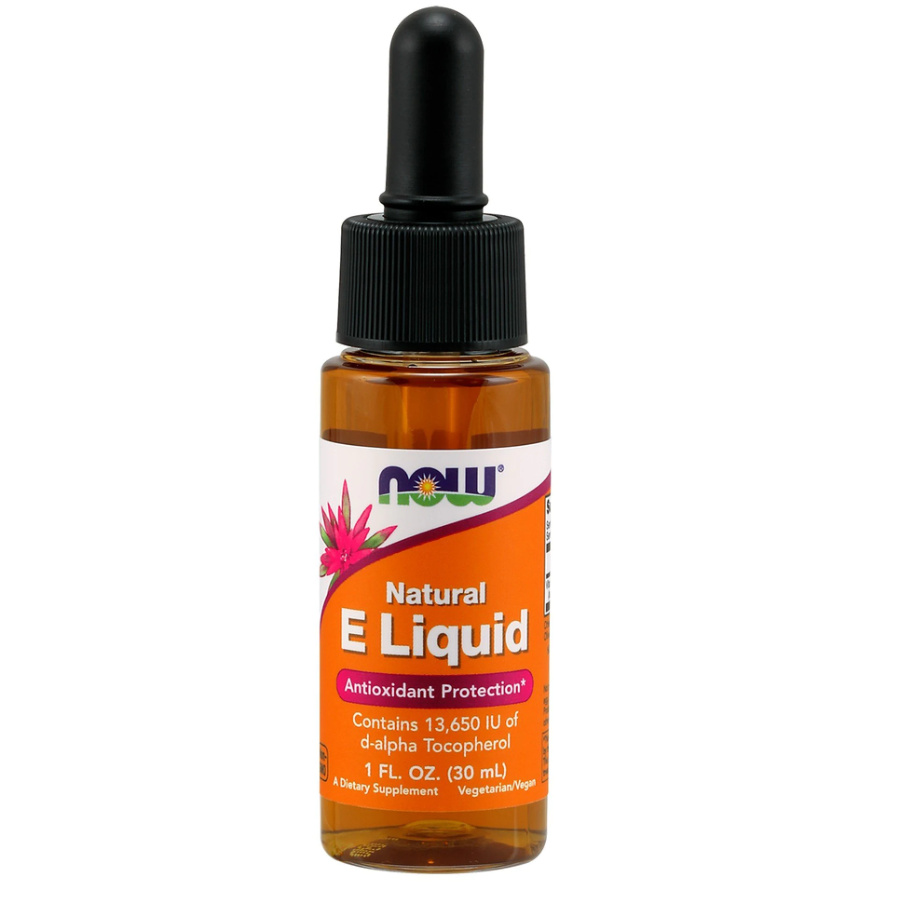 Natural E Liquid - Now Foods