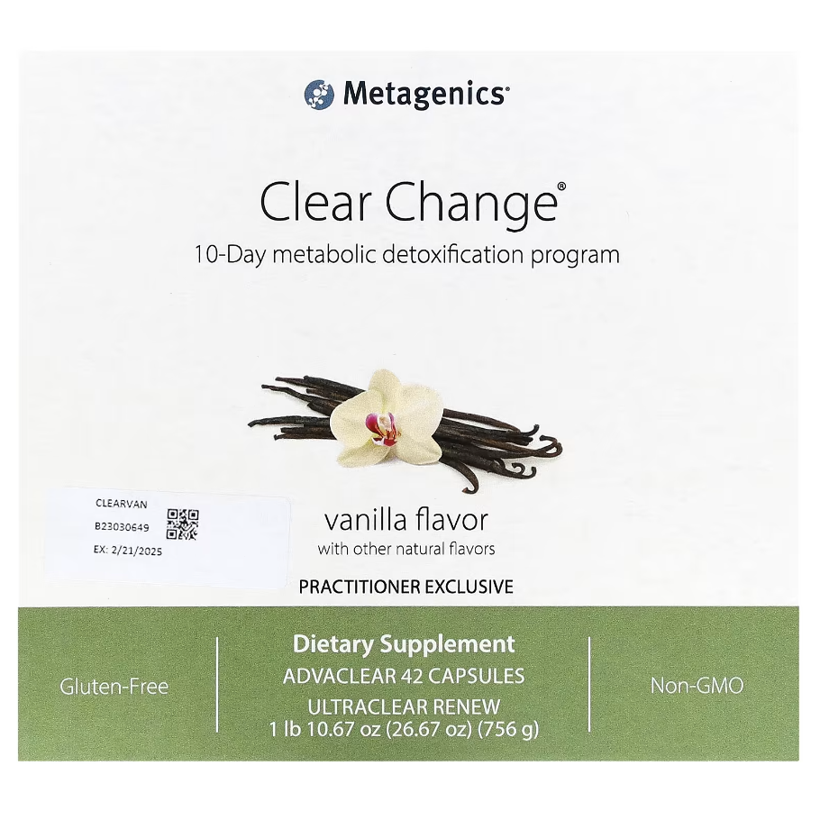 Clear Change, 10-Day Metabolic Detoxification Program - Metagenics