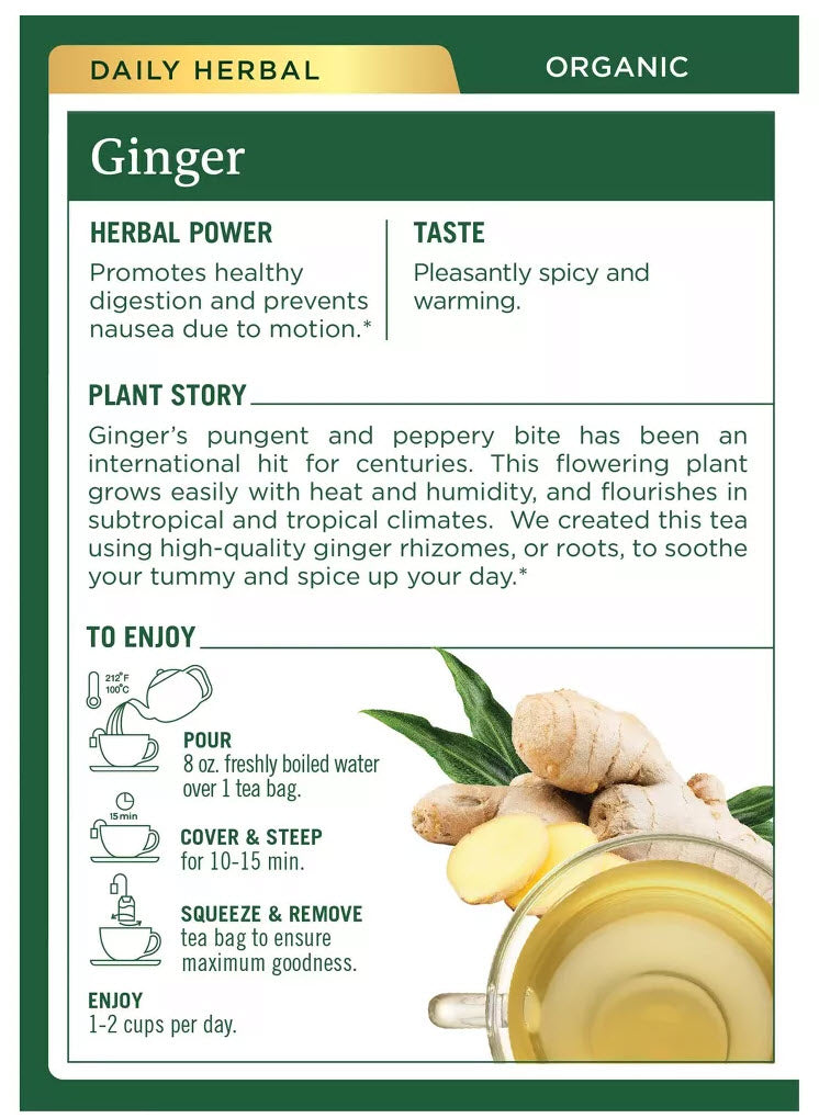 Ginger Tea - Organic - My Village Green