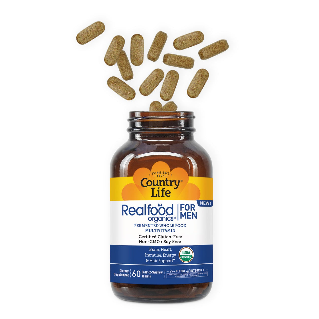 RealFood Organics For Men - Country Life