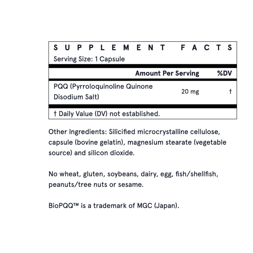 PQQ - 20mg