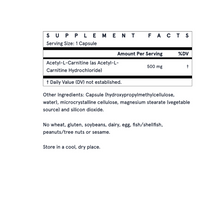 Thumbnail for Acetyl L-Carnitine 500 mg