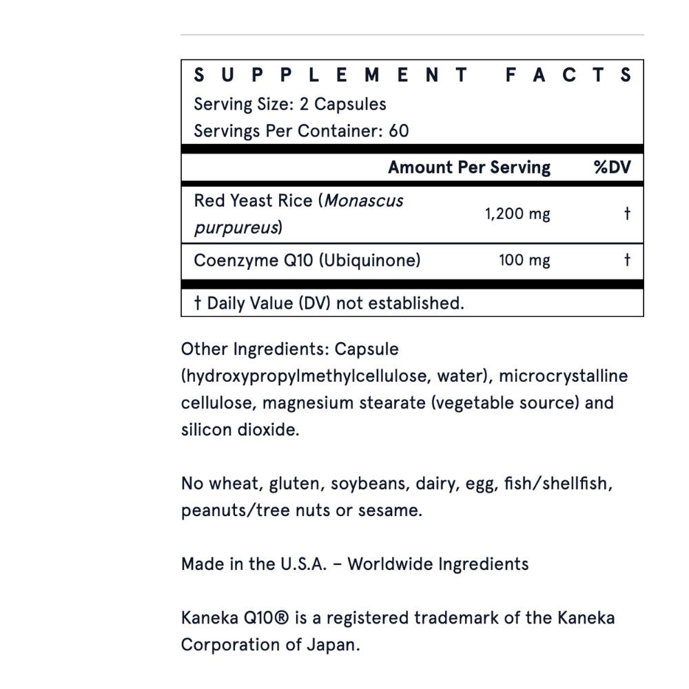 Red Yeast Rice