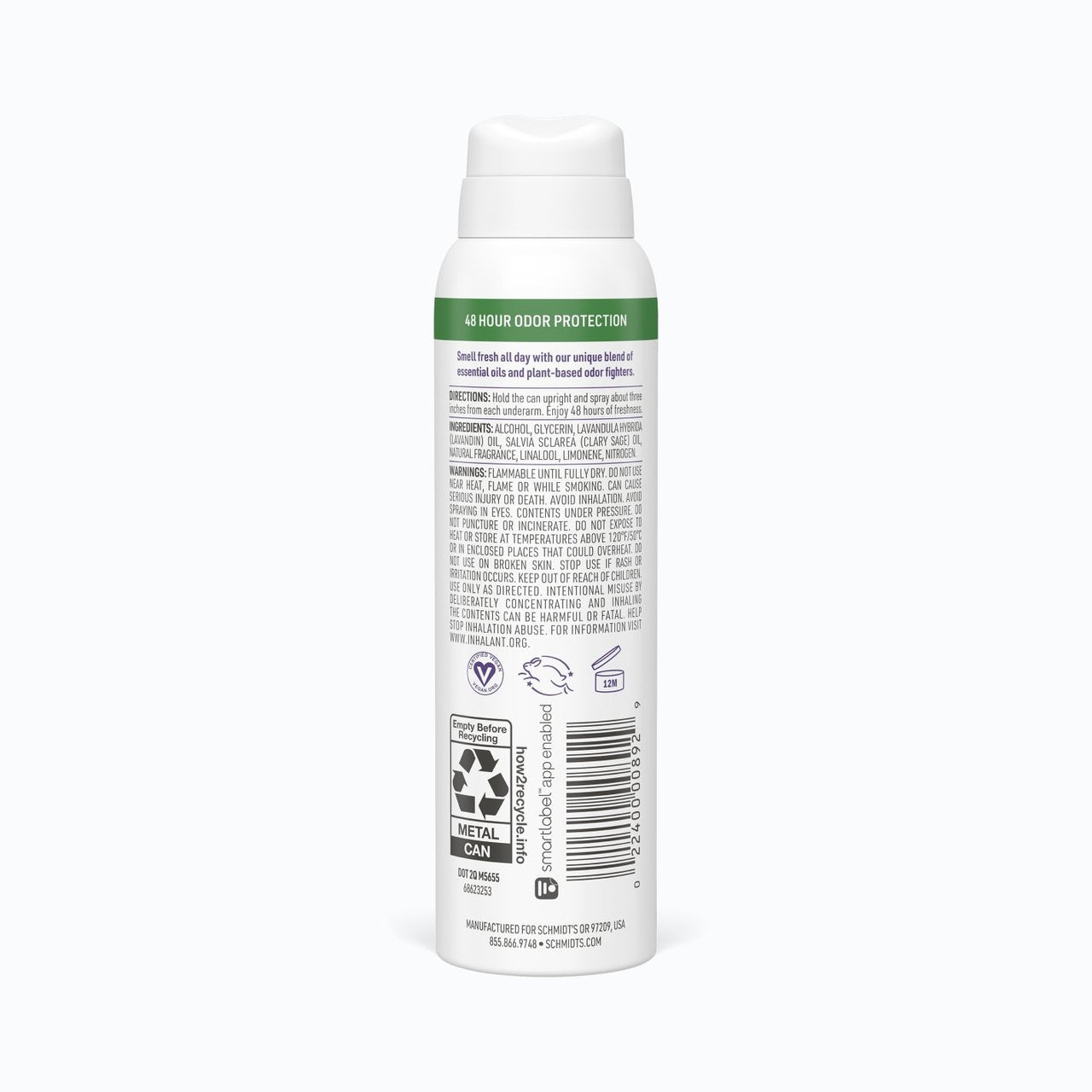 Deodorant Spray Lavender & Sage - Schmidts