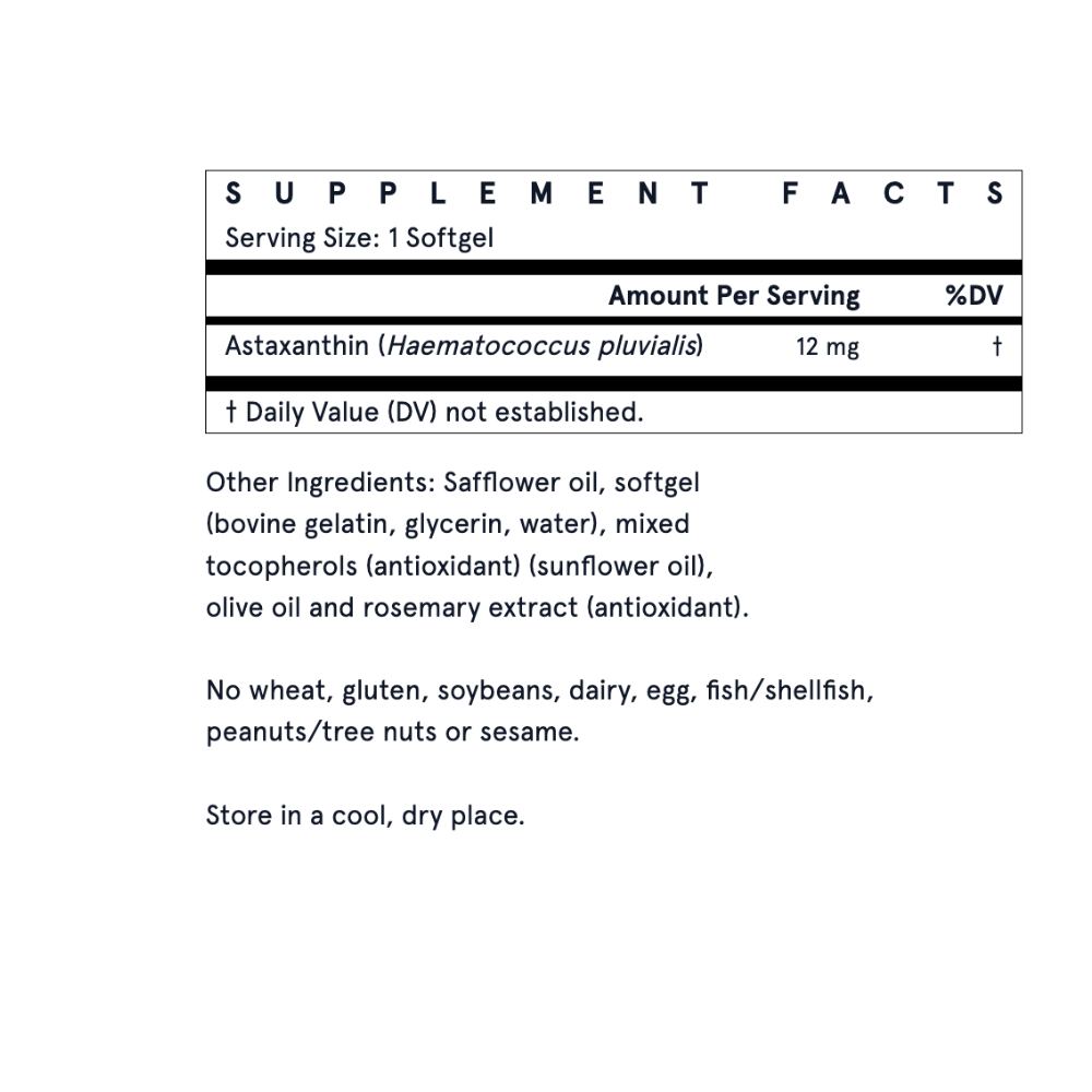 Astaxanthin - 12mg