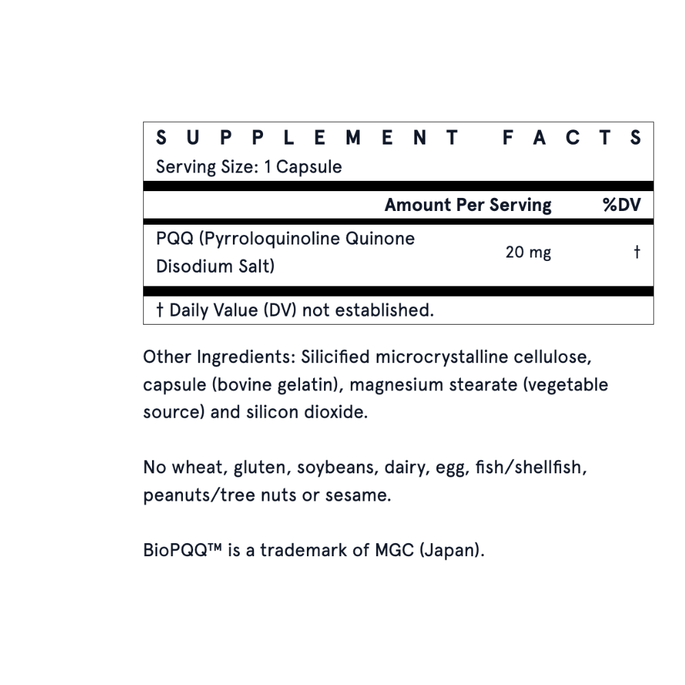 PQQ - 20mg