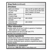 Thumbnail for Allegra-D Allergy & Congestion 12 Hour Tablets