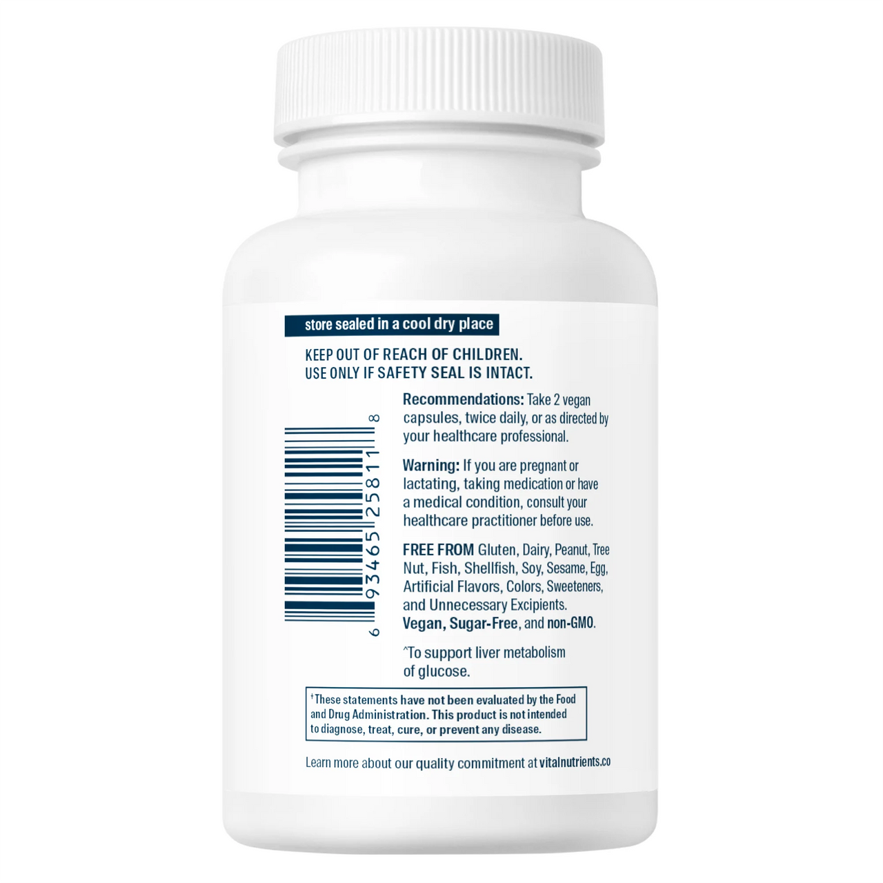 Blood Sugar Support - Vital Nutrients