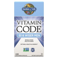 Thumbnail for Vitamin Code 50 and Wiser Men - Garden of Life