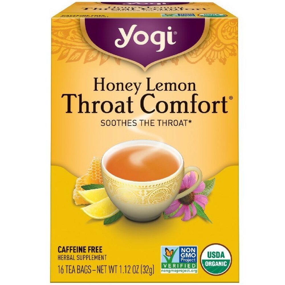 Yogi Organic Honey Throat Comfort Tea