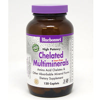 Thumbnail for High Potency Chelated Multi Minerals (Iron-Free) - Bluebonnet