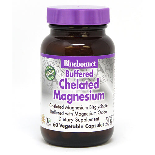 Albion Buffered Chelated Magnesium - Bluebonnet