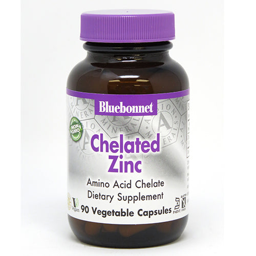 Albion Chelated Zinc - Bluebonnet