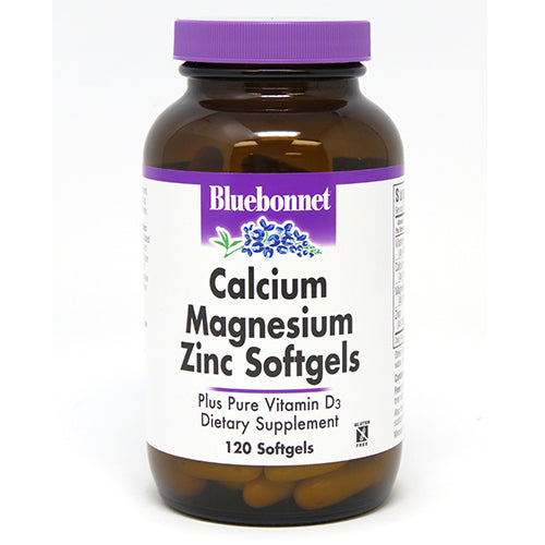 Calcium Magnesium Zinc Plus Vitamin  D3 - Bluebonnet