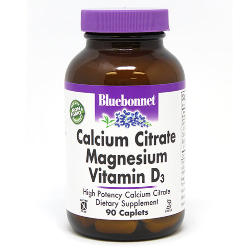 Calcium Citrate Magnesium Plus Vitamin D3 - Bluebonnet