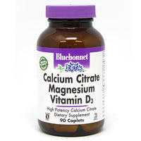 Thumbnail for Calcium Citrate Magnesium Plus Vitamin D3 - Bluebonnet