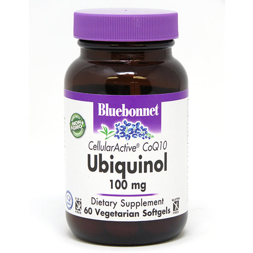 Cellular Active Coq10 Ubiquinol 100 Mg - Bluebonnet