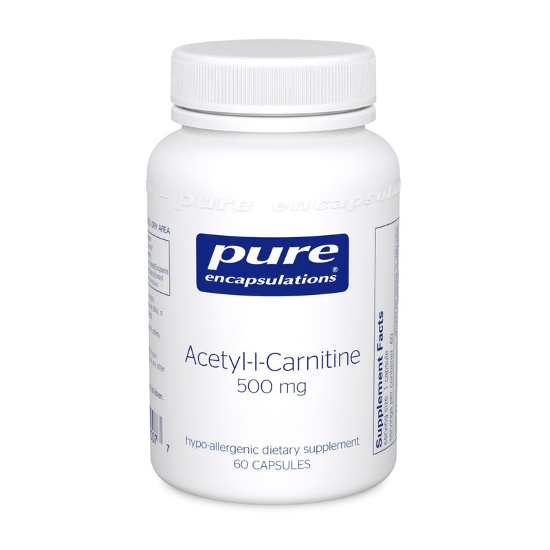 Acetyl-l-Carnitine 500 mg 60's