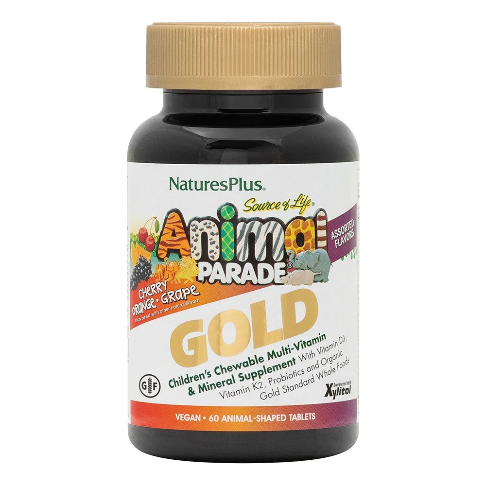 Animal Parade GOLD Multivitamin Children’s Chewables - Assorted - My Village Green