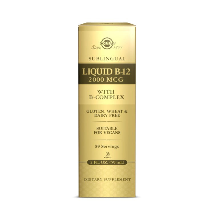 Sublingual Liquid B-12 2000 MCG With B-Complex - My Village Green