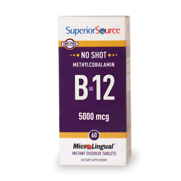 NO SHOT Methylcobalamin B-12 5,000 mcg - My Village Green