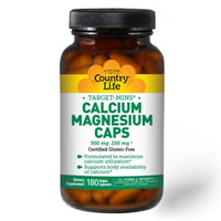 Thumbnail for Target-Mins Calcium Magnesium Caps - Country Life