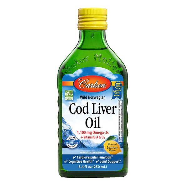 Cod Liver Oil Liquid - Carlson