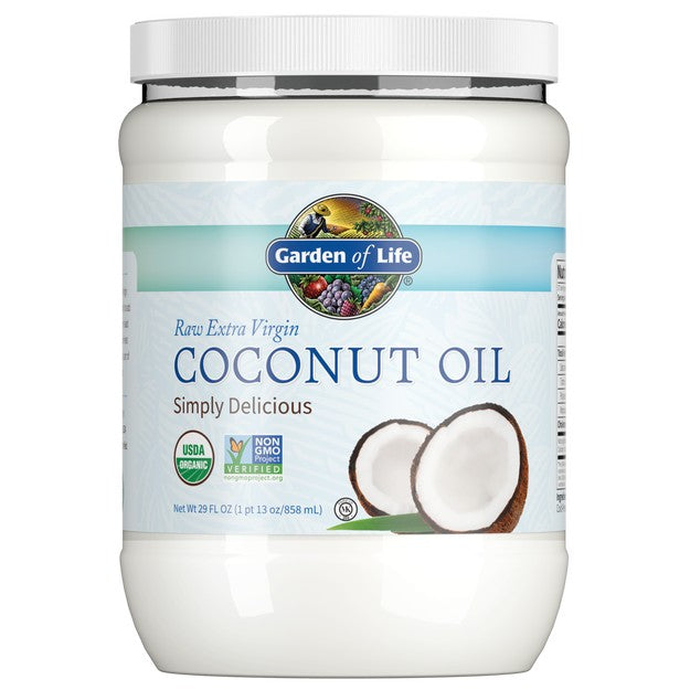 Raw Extra Virgin Coconut Oil - Garden of Life