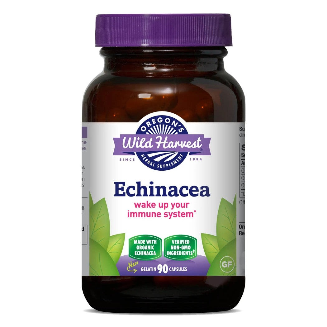 Echinacea, Organic Capsules - My Village Green