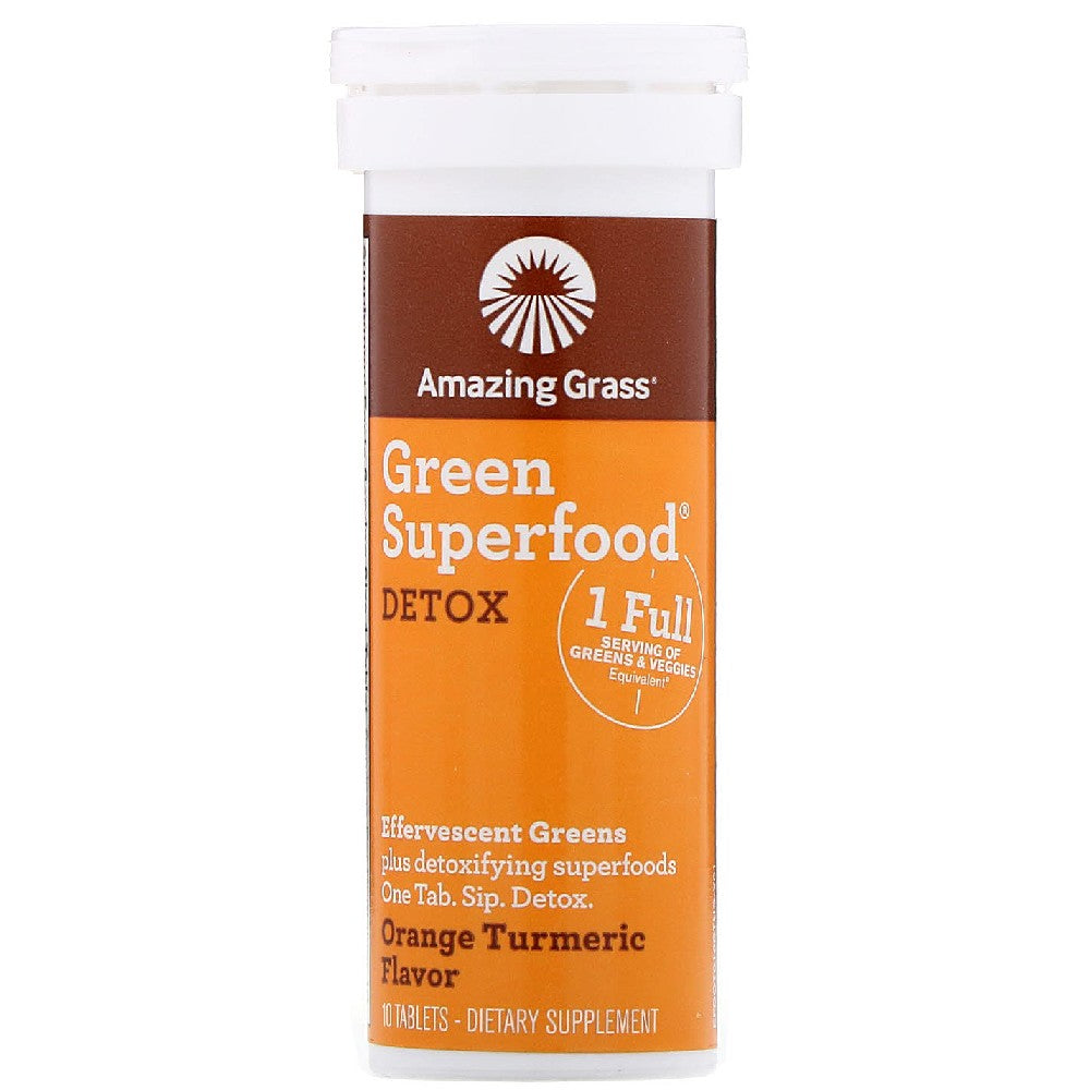 Orange Turmeric Green Superfood Detox - Amazing Grass