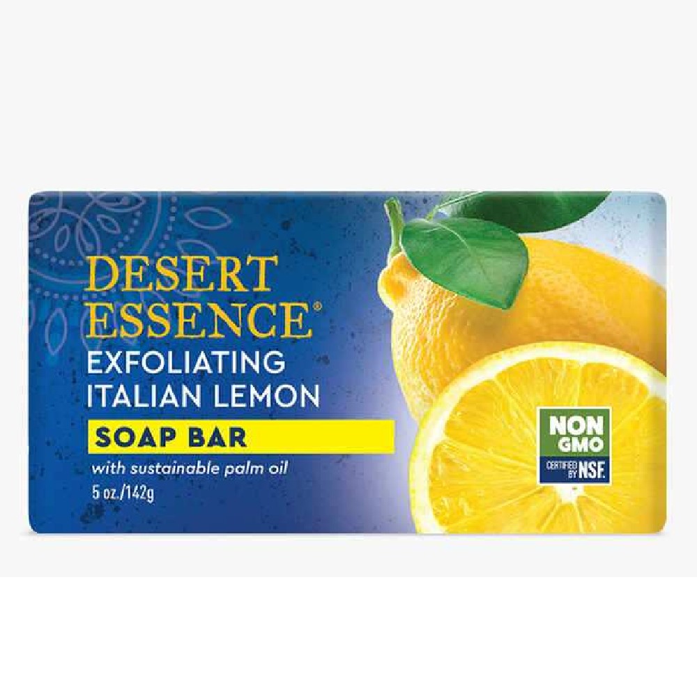 Exfoliating Italian Lemon Soap Bar - Dessert Essence