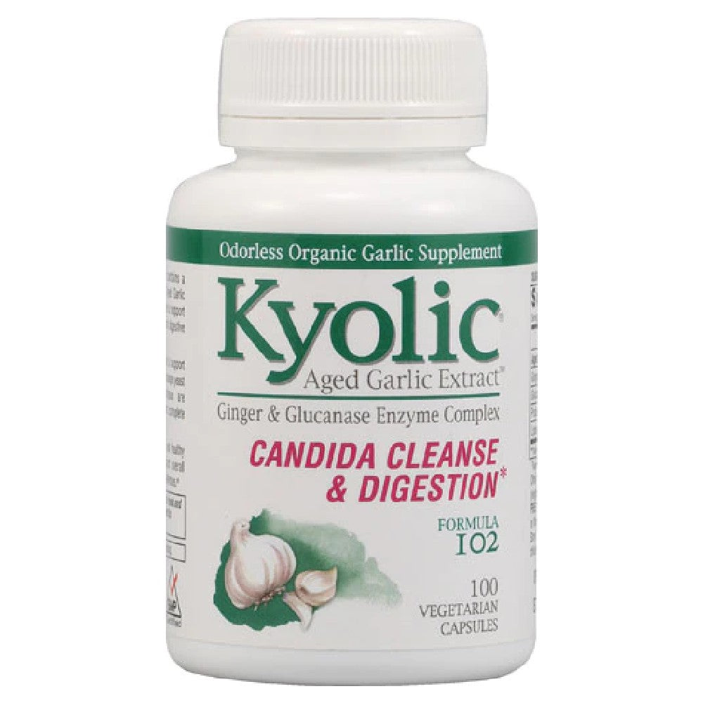 Aged Garlic Extract Candida Cleanse and Digestion Formula 102