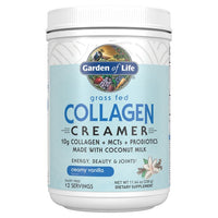 Thumbnail for Grass Fed Collagen Creamer Vanilla - Garden of Life