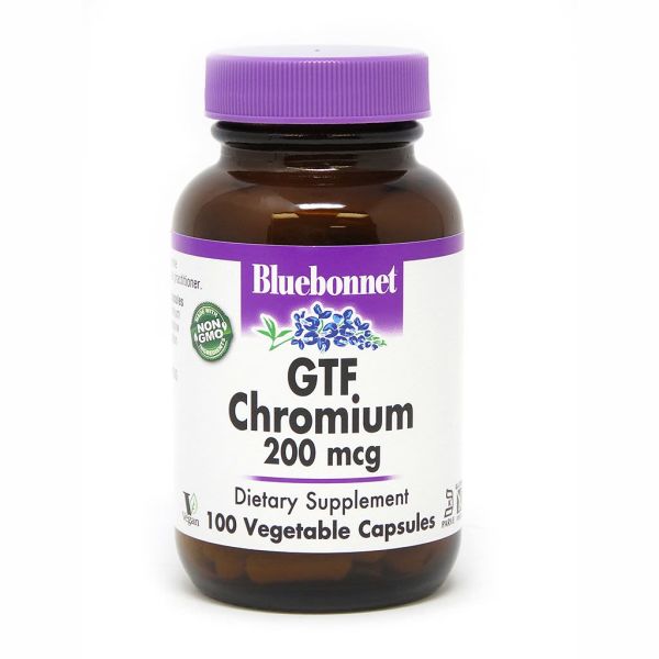 GTF Chromium 200 mcg - Bluebonnet