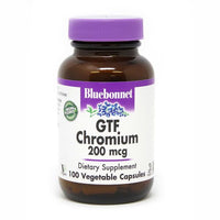 Thumbnail for GTF Chromium 200 mcg - Bluebonnet