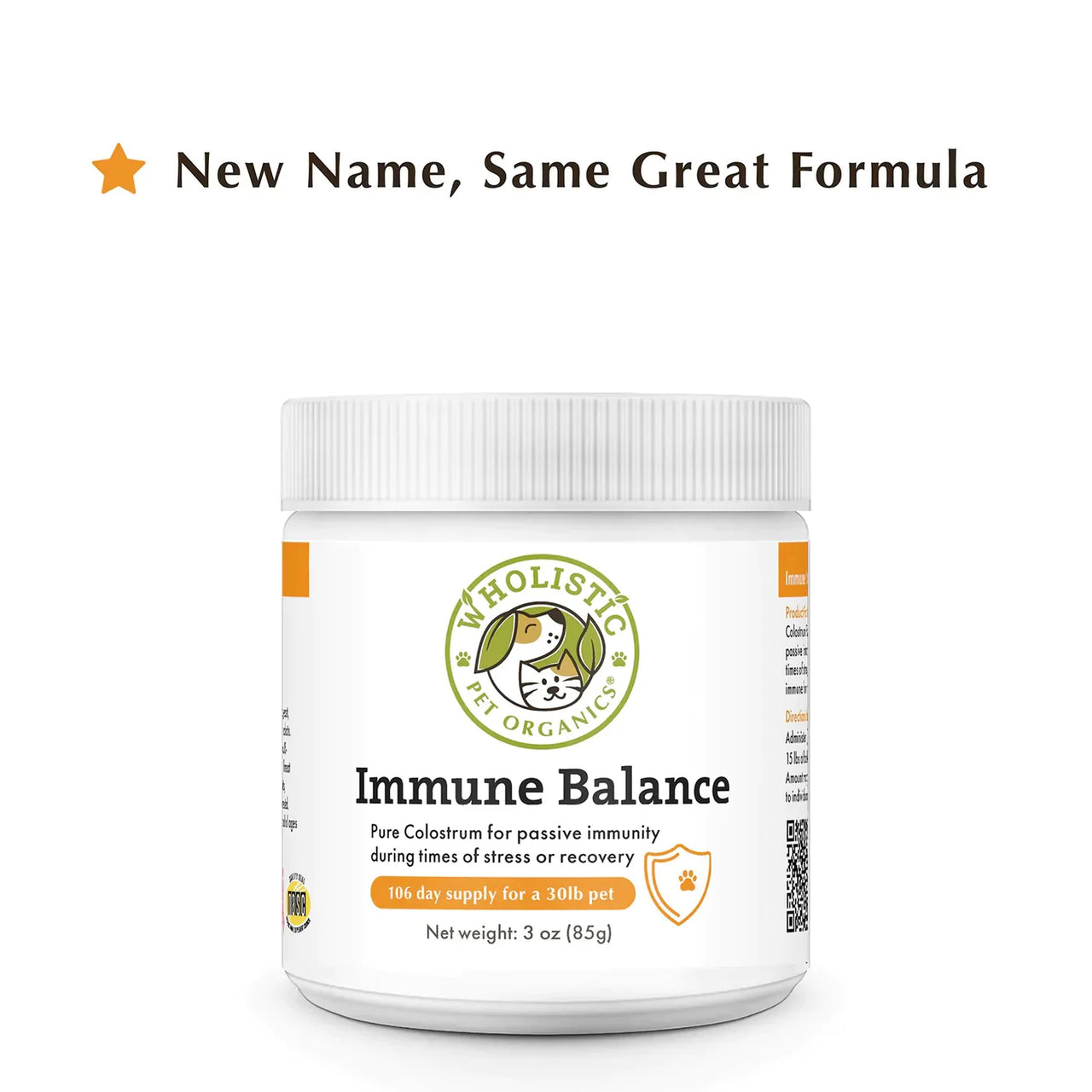 Immune Balance (Formerly Colostrum)