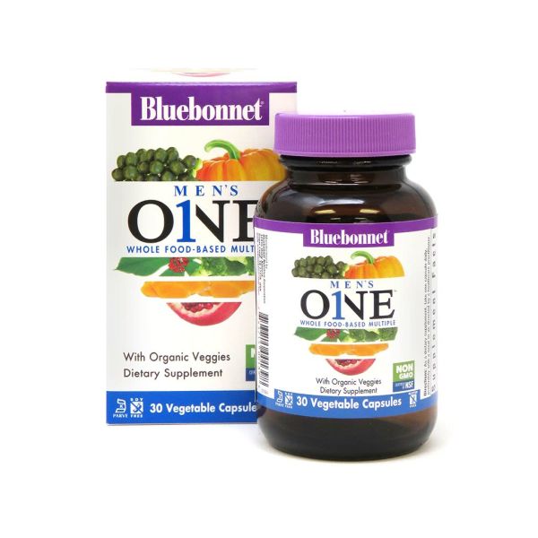 Men’s One Whole Food Based Multiple - Bluebonnet