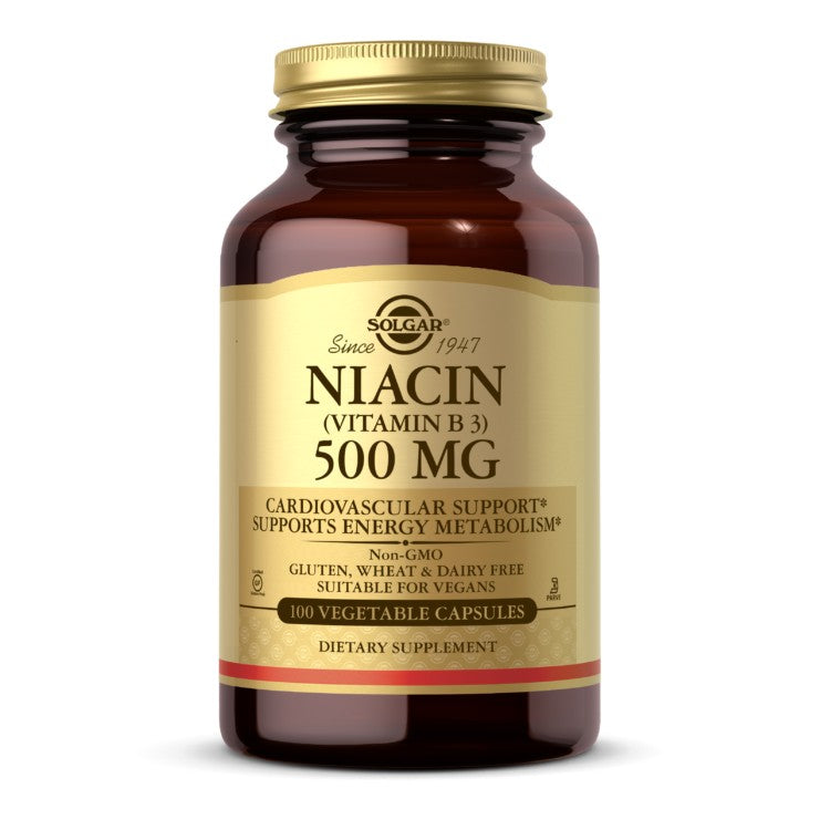 Niacin (Vitamin B3) 500 MG - My Village Green