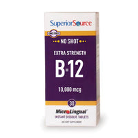 Thumbnail for NO SHOT Methylcobalamin Extra Strength B-12 10,000 mcg