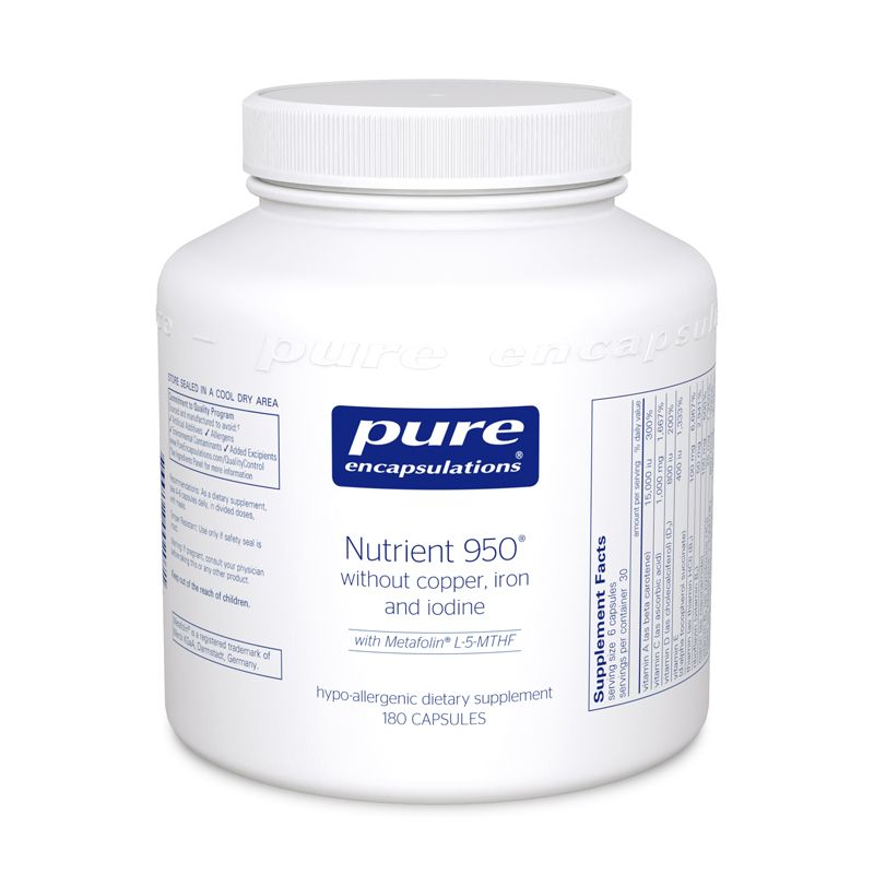 Nutrient 950 without Copper, Iron & Iodine 180's - My Village Green