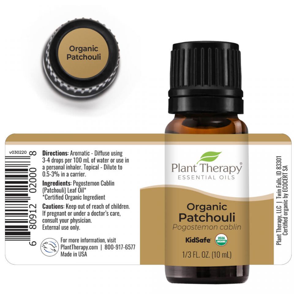 Organic Patchouli Essential Oil