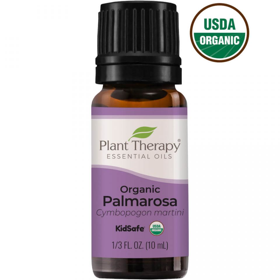 Organic Palmarosa Essential Oil 10 mL