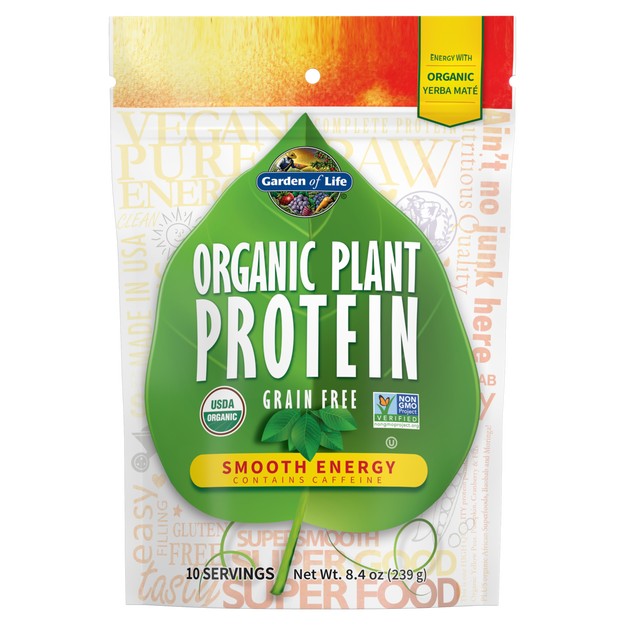 Organic Plant Protein Smooth Energy - Garden of Life