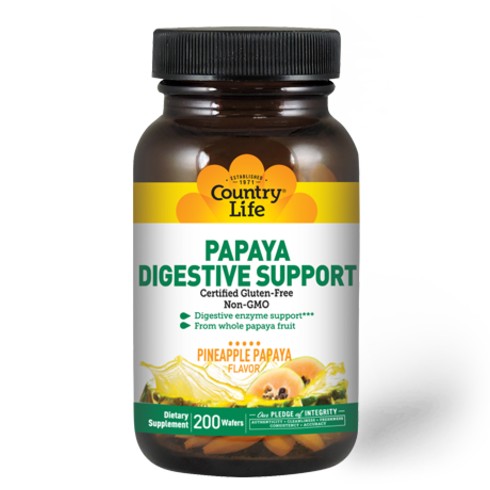 Papaya Digestive Support - Country Life