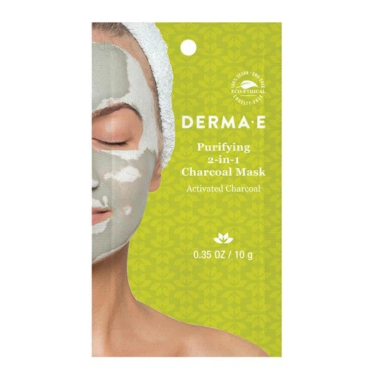 Purifying 2-In-1 Charcoal Mask - Derma E